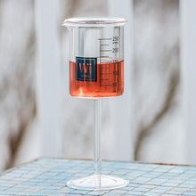 Load image into Gallery viewer, Drink Periodically Set of 2 Laboratory Beakers Wine Glasses, Set of 2