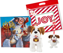 Load image into Gallery viewer, The Elf on the Shelf Elf Pets: A St Bernard Pet with Plushee Mini-Pal and Exclusive Joy Travel Bag