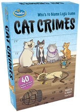 Load image into Gallery viewer, Cat Crimes: Who's to Blame Logic Game