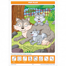 Load image into Gallery viewer, School Zone Hidden Pictures Activity Workbook for Ages 5 and up, 64 Pages by Julie Orr (Paperback)
