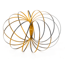 Load image into Gallery viewer, Mozi Sensory Spring Fidget Toy, Black &amp; Gold
