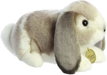 Load image into Gallery viewer, Aurora - Miyoni - 9" Holland Lop Rabbit - Grey