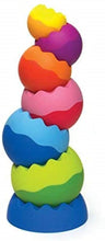 Load image into Gallery viewer, Fat Brain Toys Tobbles Neo - Stackable Sensory and Motor Skills Toy