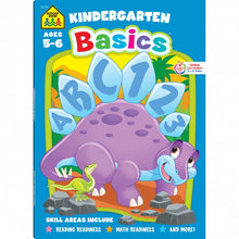 Load image into Gallery viewer, School Zone Kindergarten  Basics Workbook for Ages 5-6, 63 Pages by Joan Hoffman (Paperback)