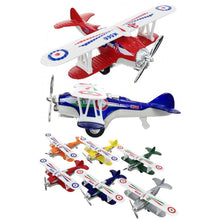 Load image into Gallery viewer, Daron Fancy Flight P/B Biplane - Assorted Colors