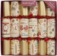 Load image into Gallery viewer, Robin Reed Sugar and Spice Christmas Crackers, Set of 6 (12")