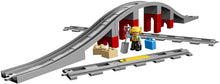 Load image into Gallery viewer, LEGO DUPLO Train Bridge and Tracks Building Set