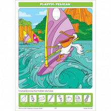 Load image into Gallery viewer, School Zone Hidden Pictures Activity Workbook for Ages 5 and up, 64 Pages by Julie Orr (Paperback)
