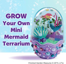 Load image into Gallery viewer, Creativity for Kids Mini Garden: Mermaid Terrarium - Mermaid Gifts for Girls and Boys, Arts and Crafts for Kids 6+