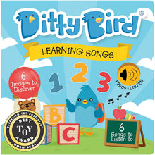 Load image into Gallery viewer, DITTY BIRD Baby Sound Book: Learning Songs Musical Book for Babies