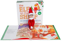 Load image into Gallery viewer, The Elf on the Shelf Starter Set: Dark-Tone Girl Elf, Snowflake Outfit, Elf Story DVD, Arctic Fox &amp; Scout Elves Tools and Tips Kit