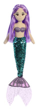 Load image into Gallery viewer, Aurora Sea Sparkles Mermaid - Jenna 18" Sequin Plushie